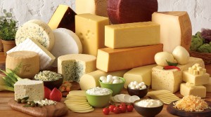 チーズ種類別たんぱく質量